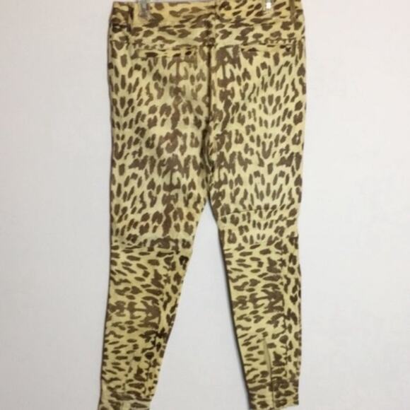 NWT One Teaspoon Jackson leopard leather pants - Picture 7 of 8